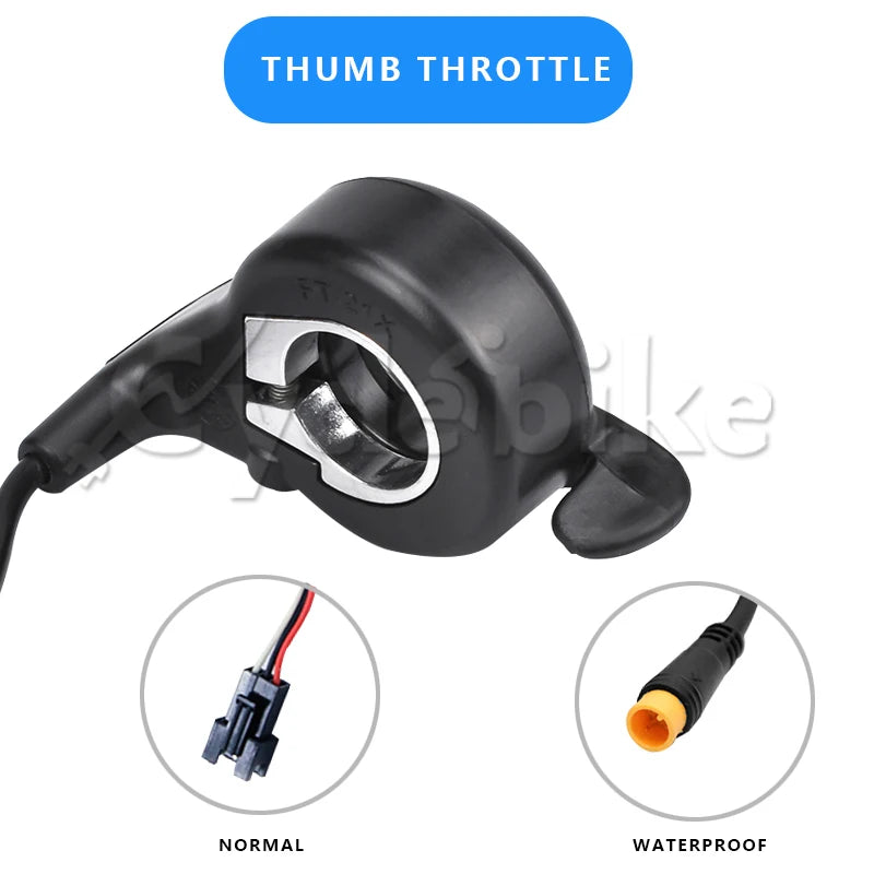 Wuxing Full Twist Throttle Waterproof Plug For Tdr Ebike Conversion Kit Wuxing Full Twist Throttle Waterproof Plug For Tdr Ebike Conversion Kit