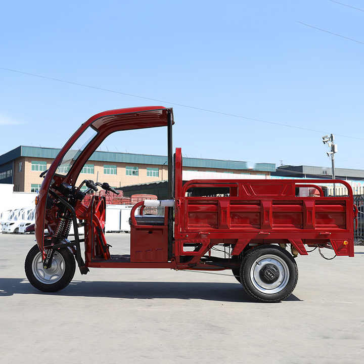 Hot Selling Electric Cargo Tricycle with Roof 3 Wheel Electric Tricycle for Cargo