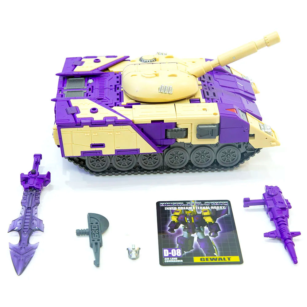 New Transformation Toys Robot  DX9 D08 Gewalt Bliztwing Action Figure in stock
