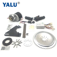 Electric bicycle Left Drive Conversion Kit MY1016Z3 350W 36V left freewheel Ebike motor Kit for Disassembly-free disc brake