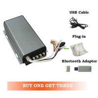 Siaecosys/QSMotor 205 3kW 50H V3 spoke hub motor with SVMC72150 controller