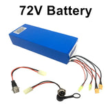 72V 35AH 45Ah Scooter Battery with Panasonic Cell 84V Charger full charged Lithium Battery Pack for 72V electric scooter