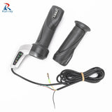 Wuxing 52X-DX Twist Throttle With Battery Indicator 36V 48V Li-Battery Ebike Escooter Speed Control Handlebar Accelerator Parts