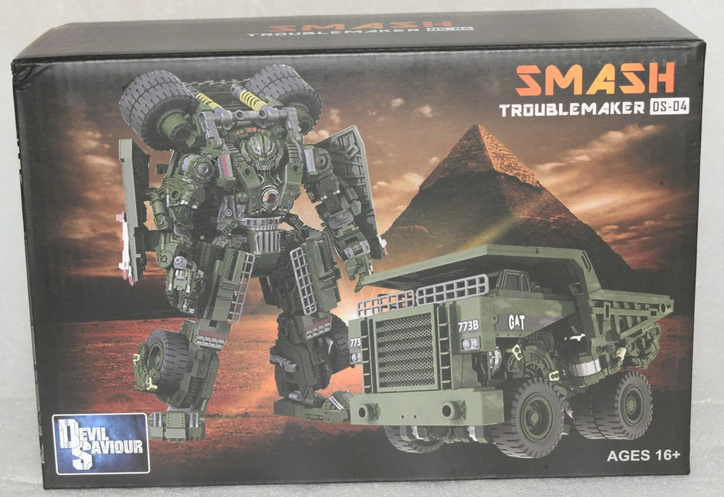 Devil Saviour 8 In 1 Devastator DS-04 Transformation Action Figure Robot Model Collection Deformation Toys Adult Boy Gifts 19CM