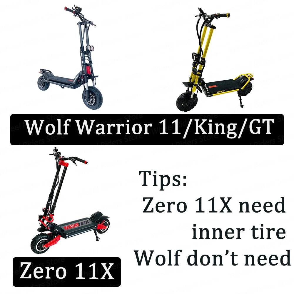 11 inch 90-65/6  Wolf Warrior Wolf King Wolf GT Zero11X Scooter Tire 11inch Vacuum Tubeless Tire Off Road Street Wheel Parts Tube
