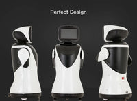 Humanoid service welcome dancing and singing robot /shopping mall reception voice guide robot