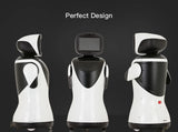 Humanoid service welcome dancing and singing robot /shopping mall reception voice guide robot