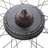 High-Powered 3000W Fat Tire Ebike Kit - Brushless Non-Gear Hub Motor with LCD Display and Bluetooth Connectivity for 20-26 Inch Wheels