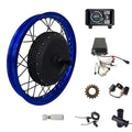 High-Powered 8000W Ebike Conversion Kit - Fast Speed Brushless Motorcycle Hub Motor with Waterproof Design for 17-21 Inch Wheels