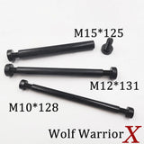 10inch Kaabo Wolf Warrior X Wolf 10 M15*125 M12*131 M10*128 Pair Screw Rear Swing Arm Electric Scooter Spare Parts Accessories