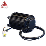 QS 10inch Rim 1000W Mid Drive Motor Assembly Kits with EM50SP Controller 72V 55KPH for Electric Scooter