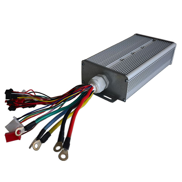 Powerful 3000W Electric Bike Conversion Kit - Gearless Brushless Hub Motor with 80A Smart Controller for Motorcycle and Bicycle Wheels