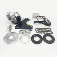 350W New Arrival Electric Geared Bicycle Motor Kit Electric Derailleur Engine Set Variable Multiple Speed Bicycle Electric Kit