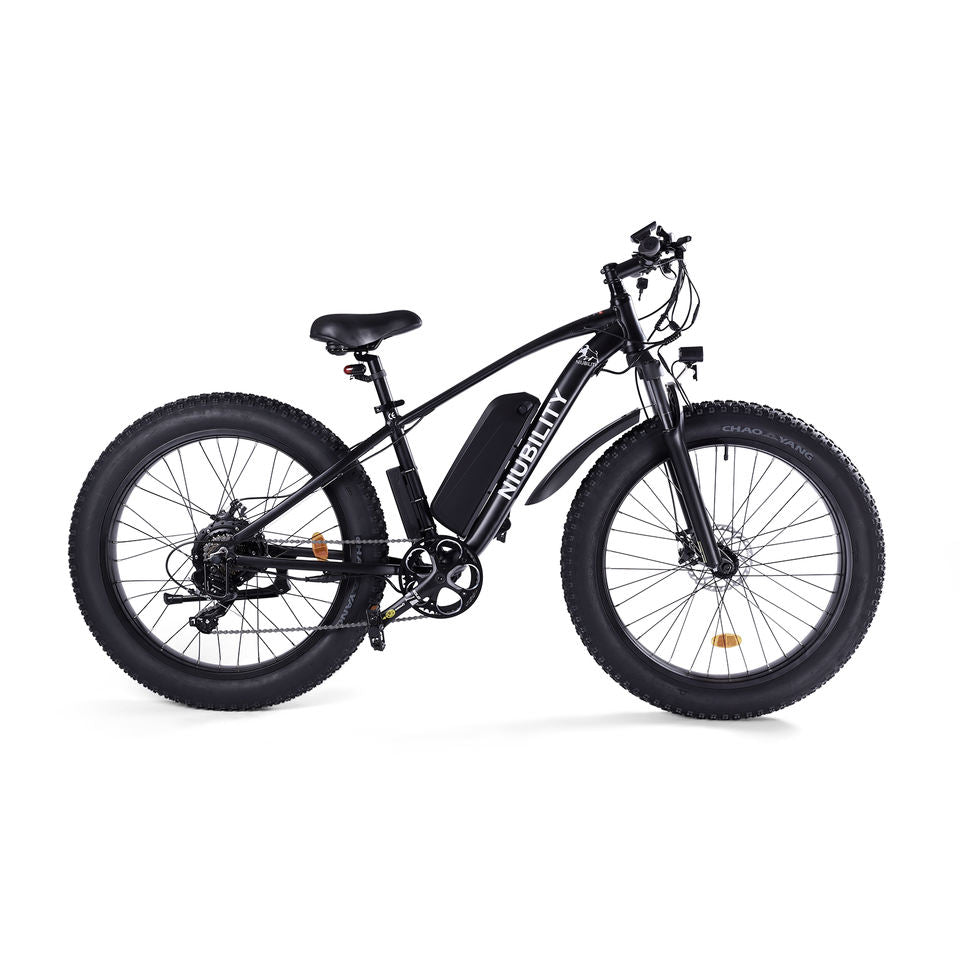 Niubility B26 1000W Electric Mountain Bike 26 Inch Wheel 48V 12.5Ah Lithium Battery Ebike with 26*4.0 Inch Fat Tires Electric Snow Beach Bicycle