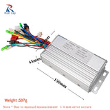 YK89S Brushless DC Motor Controller 36V/48V 500W 26A Electric Bike Scooter Bicycle Part 120 Degree With Hall Reverse