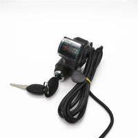 24V/36V/48V/60V/72V Finger Thumb Throttle with Battery power LCD display Switch Handlebar Grips for electric bike/scooter/ebike