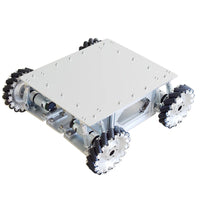 40KG Load Shock Absorption Mecanum Wheel Robot Car Chassis Kit with 4pcs Planetary Gear Motor for Arduino STM32 Raspberry Pi