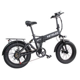 1000W Motor 15AH Lithium Battery Electric Bike KETELES KF10 20x4.0 inch Fat Tire Folding E-Bike Power and Portability in One