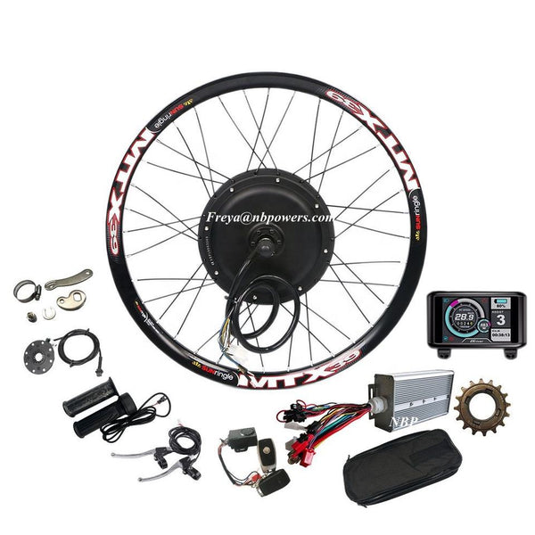3000W Electric Bike Conversion Kit - Powerful Brushless Hub Motor and Smart Controller for Efficient Bicycle Conversion