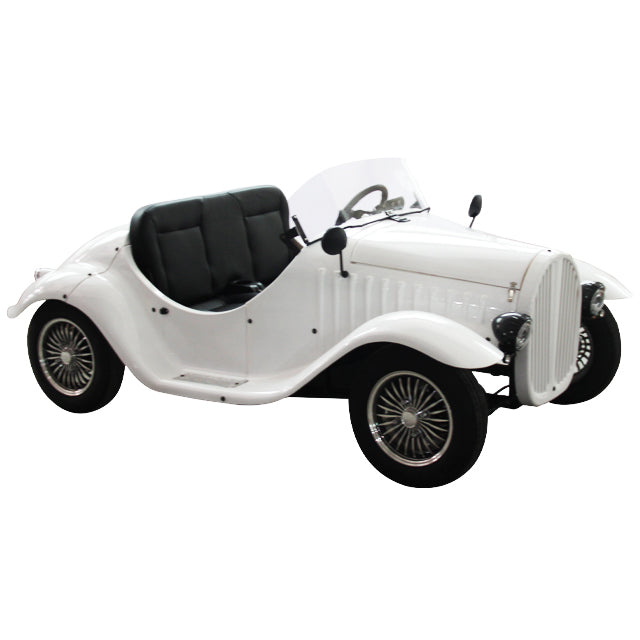 Powerful Retro Electric ATV electric steering wheels 72v 60AH vintage car shaft driving for adult 4 wheels ATV
