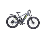 BEZIOR XF900 26 Inch 750W Fat Tire Electric Mountain Bike Off-Road Electric Bicycle with 48V Lithium Battery and Rear Hub Motor 7-Speed E-Bike