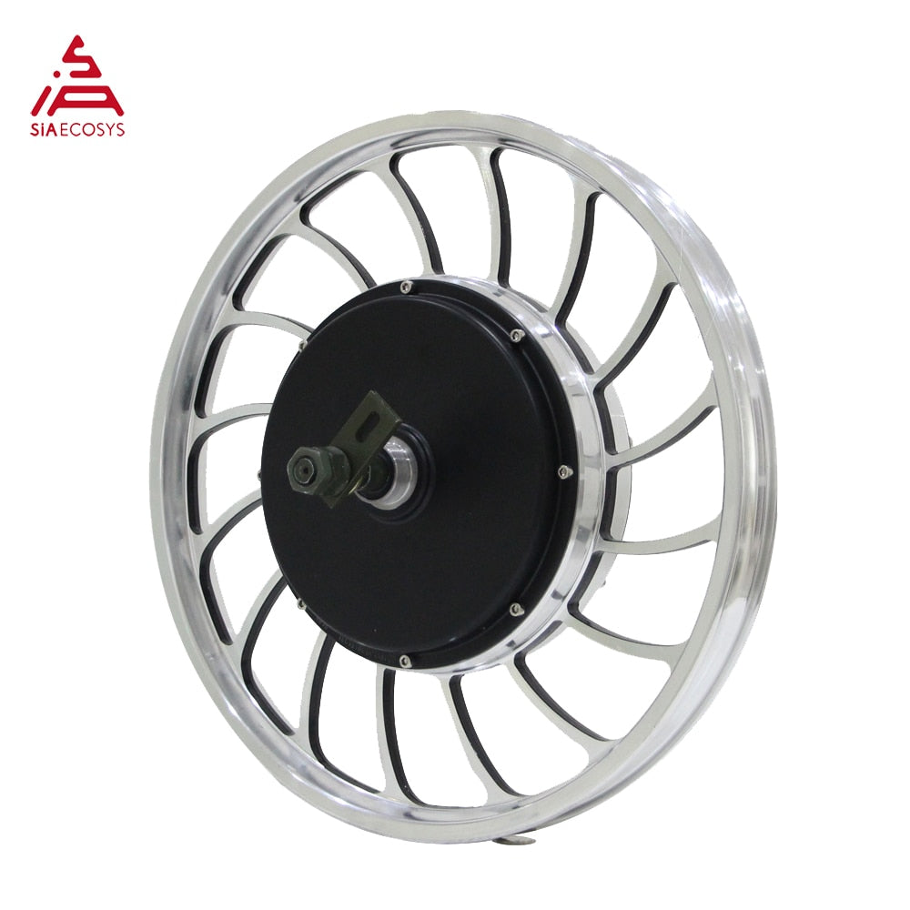 QSMOTOR 20X2.125inch 1000W 205 V2 Electric Bike Cast Wheel Hub Motor With KLS4812S For Electric Bicycles Solar Tricycle