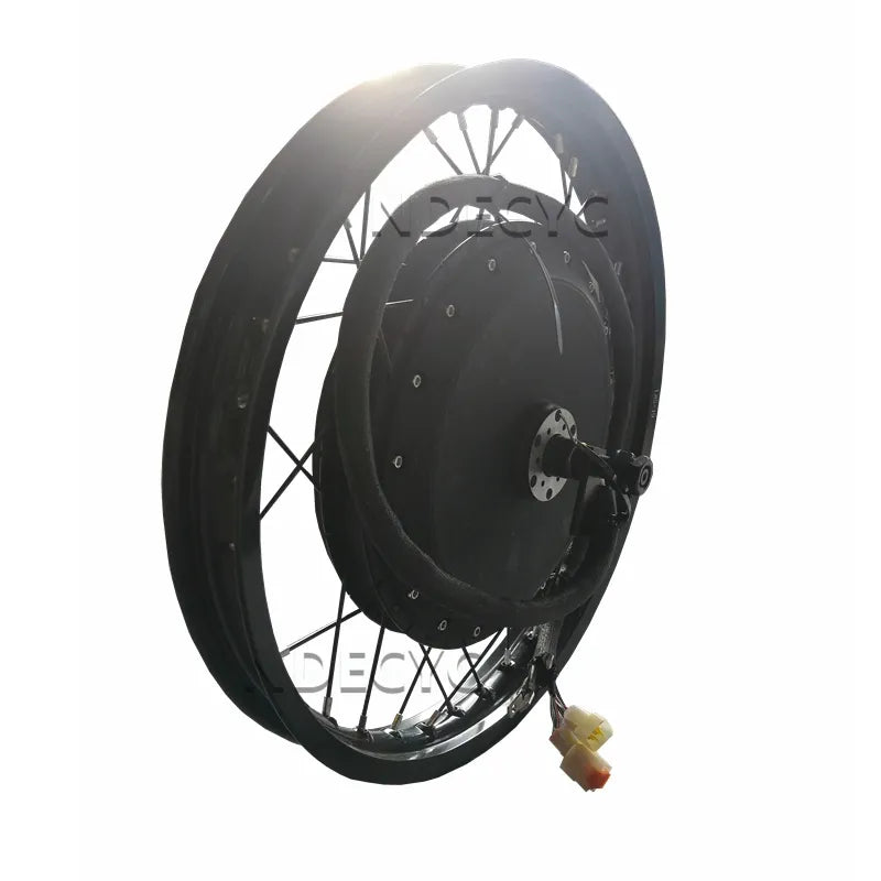 NBpower/QS V3 273 40H Motorcycle 18" 19" 21" 48-96V 8000W Ebike Motor Wheel Electric Bike Rear hub Motor 150mm Dropout Width
