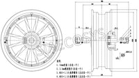 QSMOTOR 12inch 2000W 72V 65kph Hub Motor with EM72100 Controller Kits for Scooter