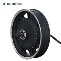 QSMOTOR 17*3.5inch 8KW 8000w V3 V4120KPH High Speed Electric Motorcycle Hub Motor