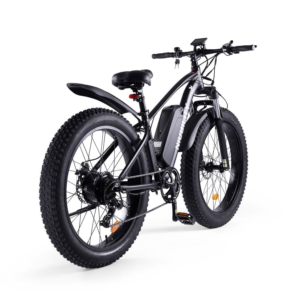 Niubility B26 1000W Electric Mountain Bike 26 Inch Wheel 48V 12.5Ah Lithium Battery Ebike with 26*4.0 Inch Fat Tires Electric Snow Beach Bicycle