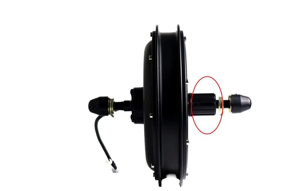 52v 2000W Cassette type 8s or 9s electric bike conversion kit with 52V17ah Electric bike lithium battery