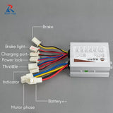 YINYUN DC Brush Motor Speed Controller 36V 800W 48V Electric Scooter Bicycle E-bike Motorcycle Accessories Parts YK31C