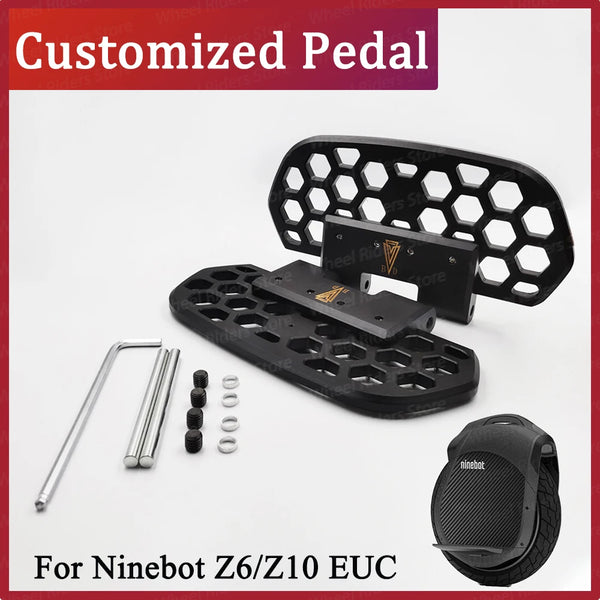 euc pedals Customized EUC CNC Pedals Ninebot Z6 Z10 Honeycomb Pedal Electric Unic