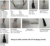 Sabvoton 72150 V2 SVMC series PAS available Motor Controller Kits with H6 TFT display and bluetooth adaptor