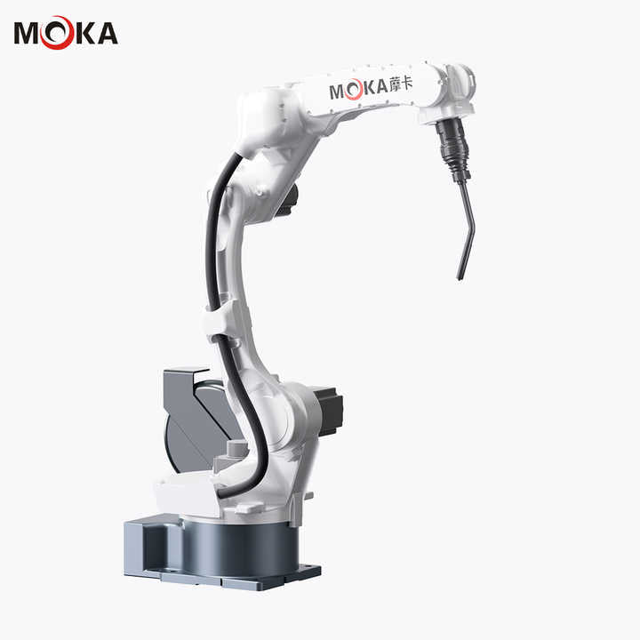 MOKA Brand New Industrial Robot Welding Robot with Higher Protection Level 6 Axis Core Components Including Motor and Gearbox