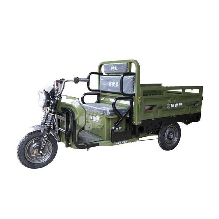 60v 1500W Truck Cargo Tricycle Cargo Electric Tricycle Tuk Sale Three Wheel Cargo Bike