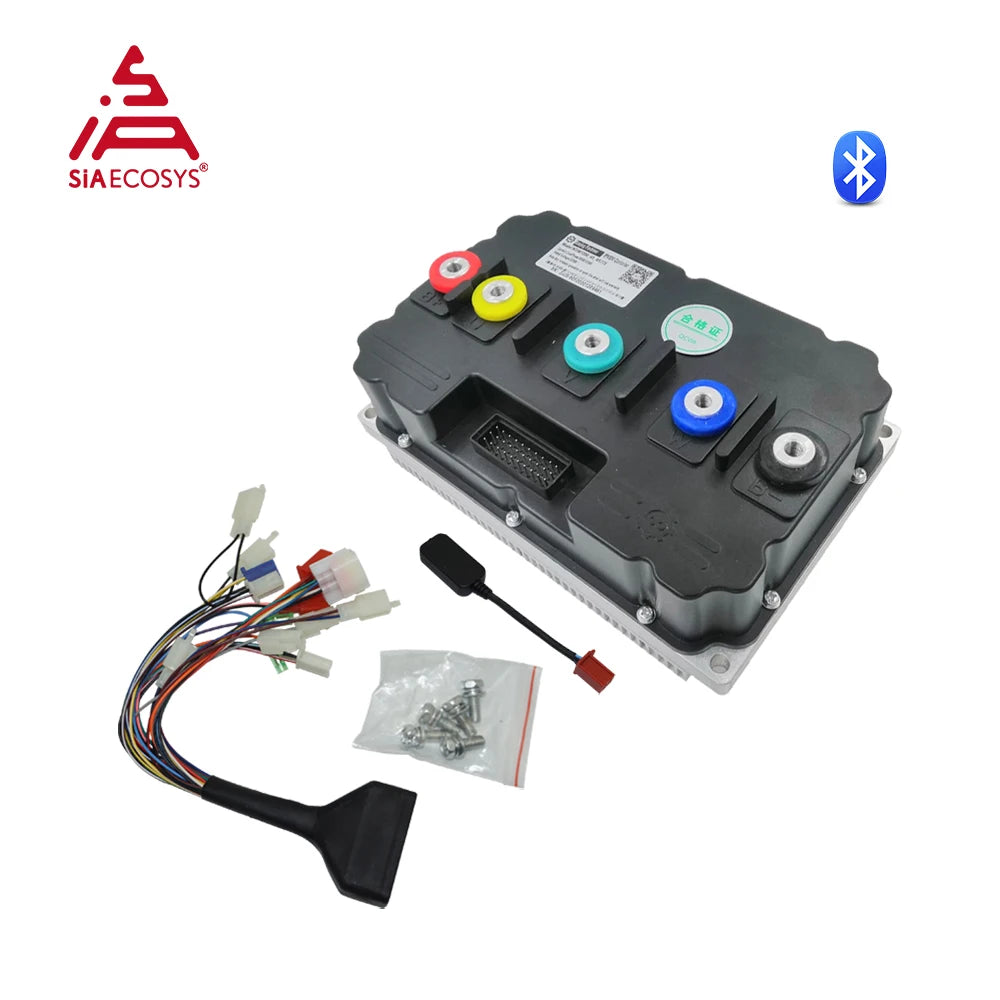 QSMOTOR QS180 90H 8000W Mid Drive Motor with Far Driver ND721200 Controller For Dirtbike Adult Electric Motorcycle