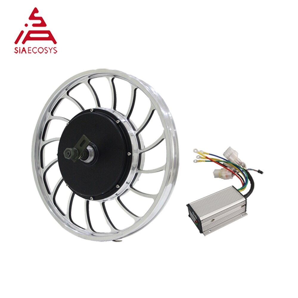 QSMOTOR 20X2.125inch 1000W 205 V2 Electric Bike Cast Wheel Hub Motor With KLS4812S For Electric Bicycles Solar Tricycle