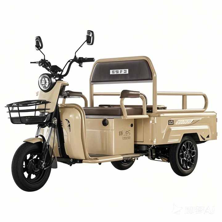 Quality Electric 60v Three-Wheel Cargo Tricycles with 1200w Motor Dumping Mobility Passenger for Family Use