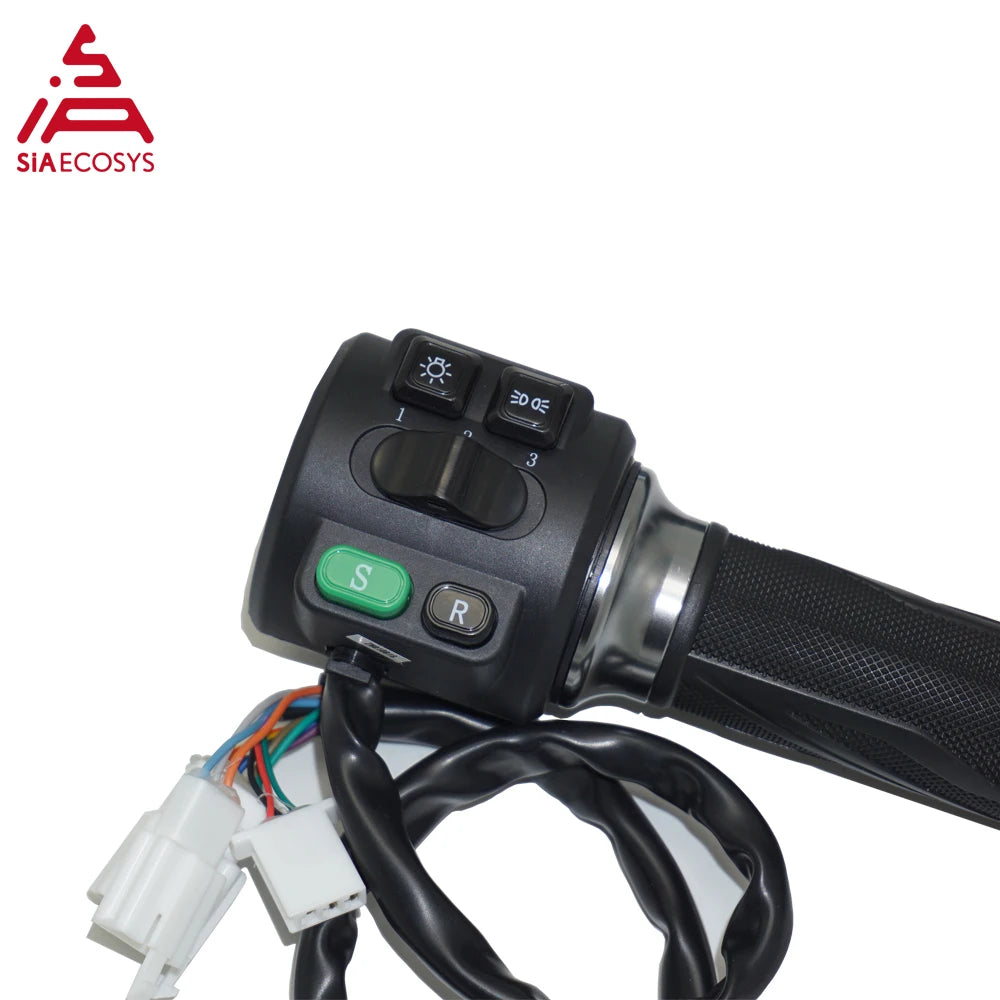 US Warehouse！Z6 Parking Reverse Sport 3 Slide Mode Switch Combination Switch Full Twist Throttle for M3 M6 Z6 e-motorbike