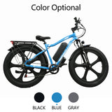 BLJ 26 Inch Fat Tire Electric Mountain Bicycle DP-2620 Aluminum Alloy Frame Display Lcd In Stock Ebike