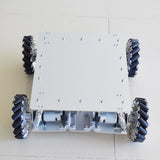 40KG Load Shock Absorption Mecanum Wheel Robot Car Chassis Kit with 4pcs Planetary Gear Motor for Arduino STM32 Raspberry Pi