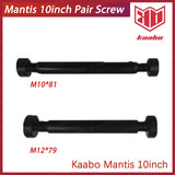 For Kaabo Mantis10 M10*81 M12*79 Pair Screw Bolt Front And Rear Swing Arm Butt For Kaabo Mantis 10inch Scooter