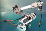 6 DOF Arduino Robotic Arm Manipulator Claw Gripper with 6pcs MG996R DIY Robot Kit Project