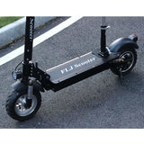 FLJ C11 48V 1200W Adult Electric Scooter with seat foldable e scooter kick scooter 10inch wheel electro bike scooter electrico