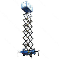 CE New Tricycle Lifting Mobile Platform Remote Control Lifting Platform