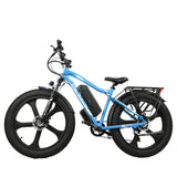 BLJ 26 Inch Fat Tire Electric Mountain Bicycle DP-2620 Aluminum Alloy Frame Display Lcd In Stock Ebike