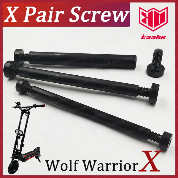10inch Kaabo Wolf Warrior X Wolf 10 M15*125 M12*131 M10*128 Pair Screw Rear Swing Arm Electric Scooter Spare Parts Accessories