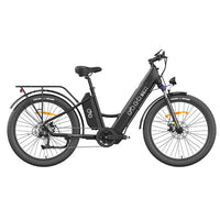 GOGOBEST GF850 Dual Battery Step Thru Ebike 500W Electric Mountain Bike with 26-Inch Tires and Full Suspension System