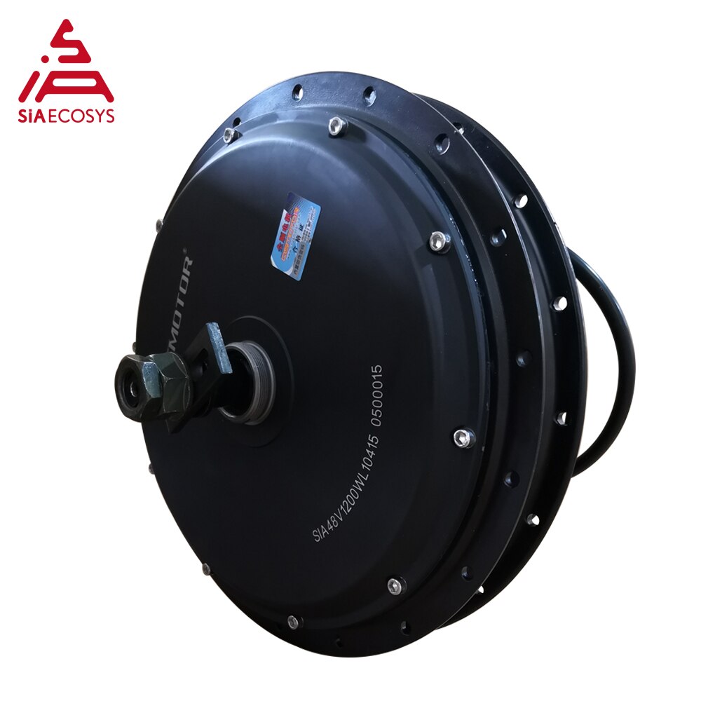 SiAECOSYS QSMOTOR 1200W 48V 50kph Hub Motor with QSKLS4812S controller and kits for Electric Bike